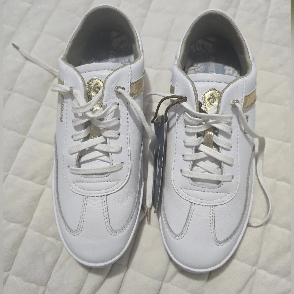 Olukai Ha’Upu Women's Athletic Lrather Sneaker - Size 9 - Picture 4 of 9